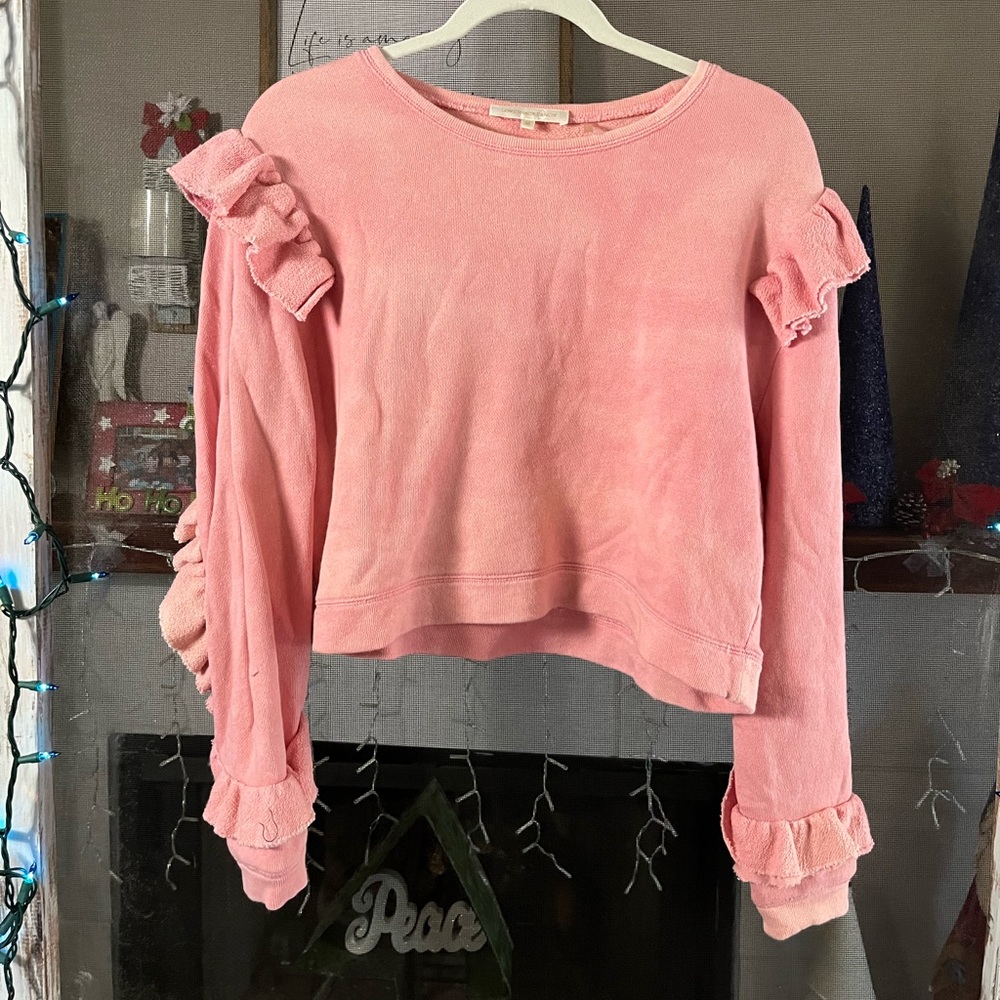 Loveshackfancy Crop Sweatshirt